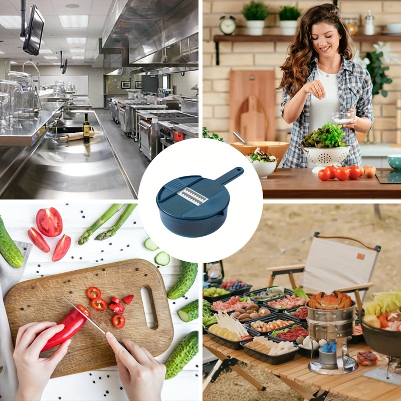12-In-1 Multi-Functional Vegetable Chopper Carrots Potatoes Manually Cut Shred Slicer Radish Grater Kitchen Tools Vegetable Cutter For Hotel/Commercial
