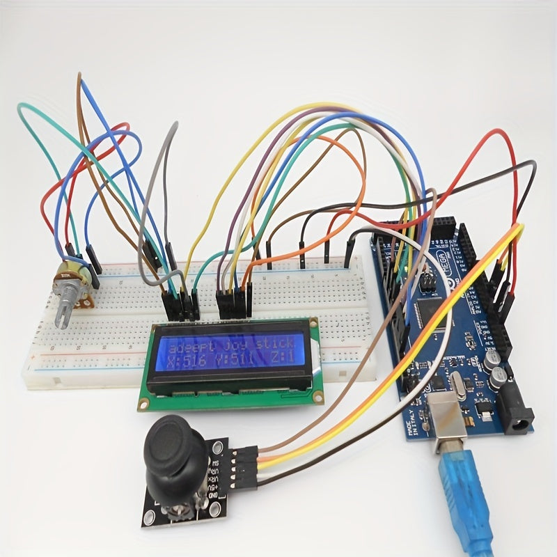1 Set Full Version Starter Kit For Arduino Beginner Learning, MEGA 2560 Servo Motor LCD1602 Model