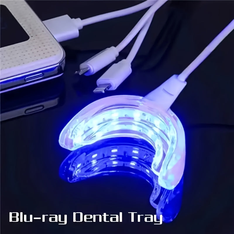 Teeth Whitening LED Light, Teeth Whitening Accelerator Light With Powerful Blue LED Light, Teeth Whitening Enhancer Light At Home Christmas Gift