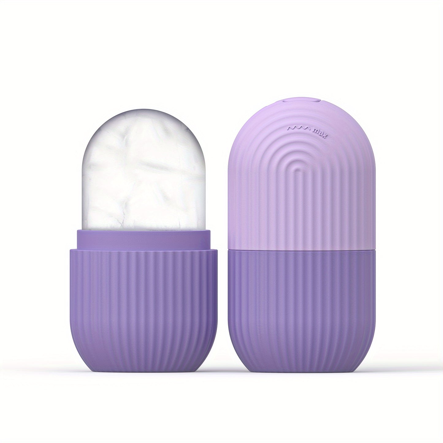 1pc Silicone Ice Roller for Face - Fragrance-Free, Battery-Free Facial Care Tool & Accessory