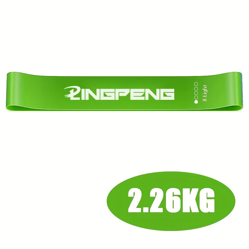 1pc 5-Level Yoga Resistance Band for Full-Body Workout and Stretching - Pilates and Gym Training Equipment