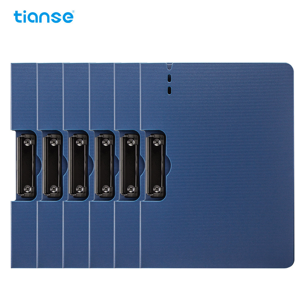 1/4/6pcsTIANSE Clipboard Folder, A4 Size File Folder Clipboards Single Clip, 100 Sheet Capacity, Waterproof Material, Portable File Storage For For Nurses Office School Home Meeting