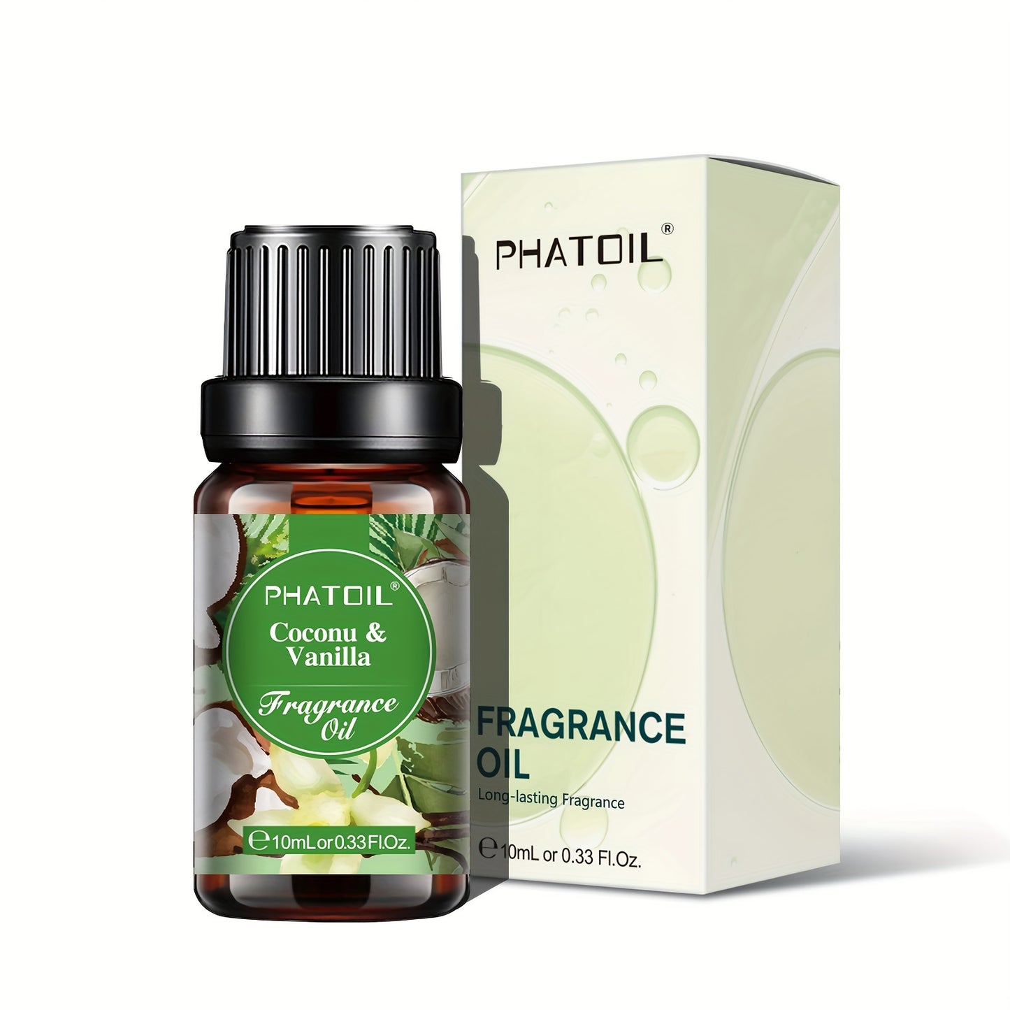 1pc Fragrance Oils 10ml/0.33 Fl.Oz For Diffusers, Coconut & Vanilla, Fresh Linen, White Musk, Sea Breeze, Black Orchid, Orange Blossom, Bubble Gum, Honeysuckle, Coffee, Parma Violet