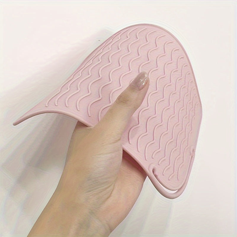 Professional Silicone Insulation Pad, Anti Slip Pad For Hot Hair Styling Tools, Practical Portable Storage Supplies