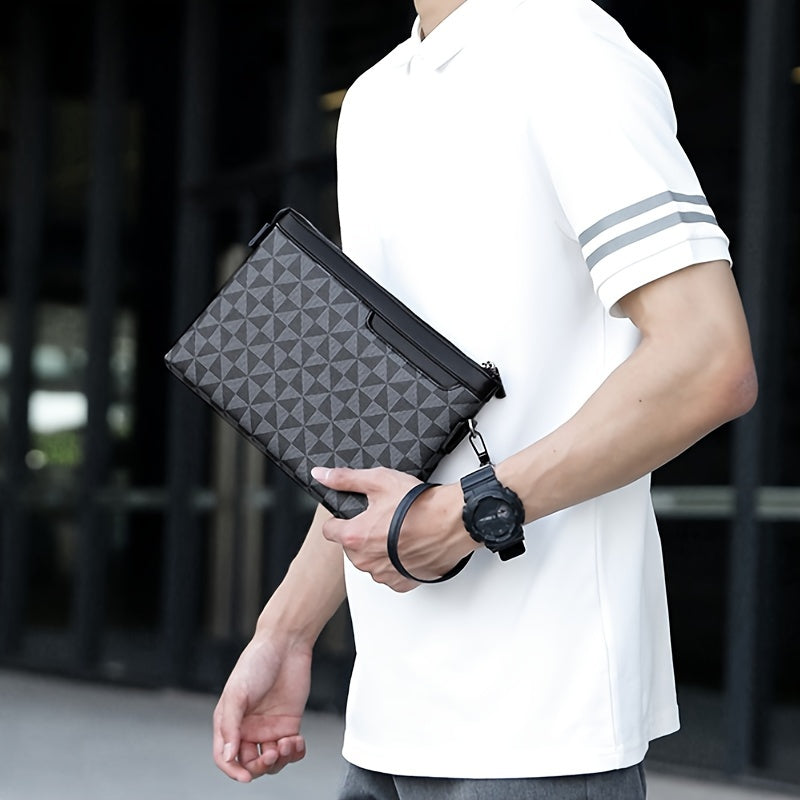 Simple Men's Handbag for Keys, Credit Cards, Mobile Phones, etc