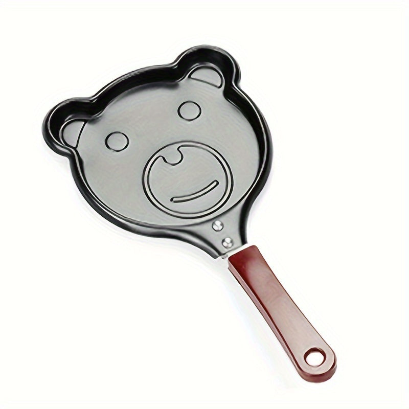 1pc Egg Frying Pot, Mini Breakfast Egg Frying Pot, Assorted Varieties Cartoon Frying Pot, Heart-shaped Non-stick Egg Pot, Omelette Pans Of Various Shapes, Kitchenware, Kitchen Tools
