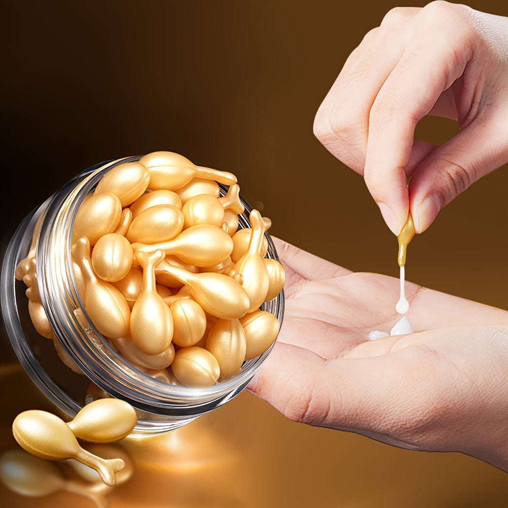 30 Pcs Korean Skin Care Serum Capsules - Reduce Fine Lines, Hydrate, Firm, Lift, - Moisturizing Wrinkle Essence
