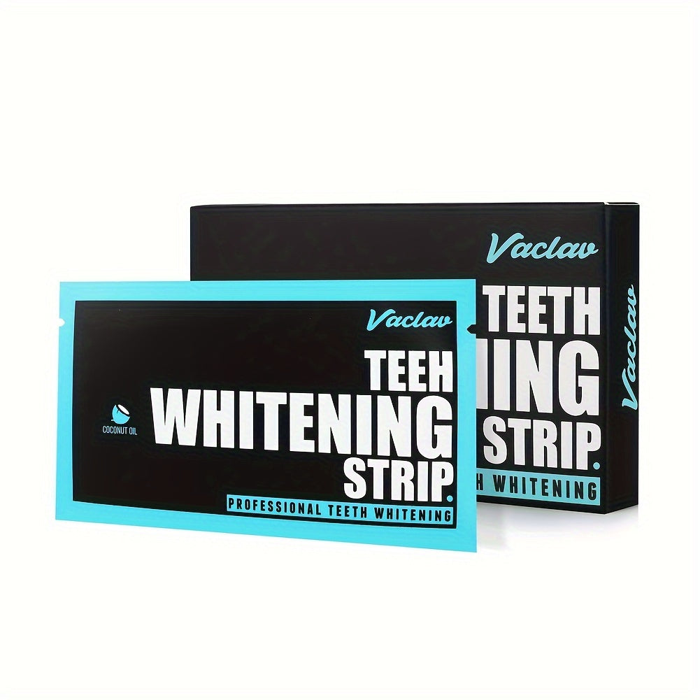 7/14/28 Pairs of Activated Carbon Teeth Whitening Stickers, Teeth Cleaning Stickers, Can Be Used with Tongue Coating Scraper, for Daily Use and Travel