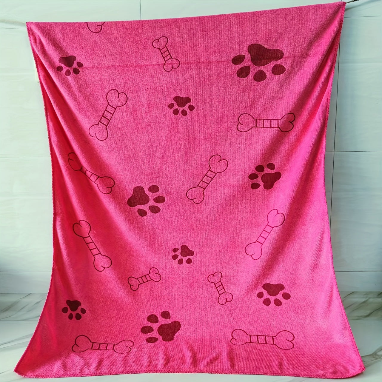 Ultra-Absorbent Microfiber Pet Bath Towel For Dogs & Cats, 69.85cm X 99.06cm, Lint-Free, Quick Dry