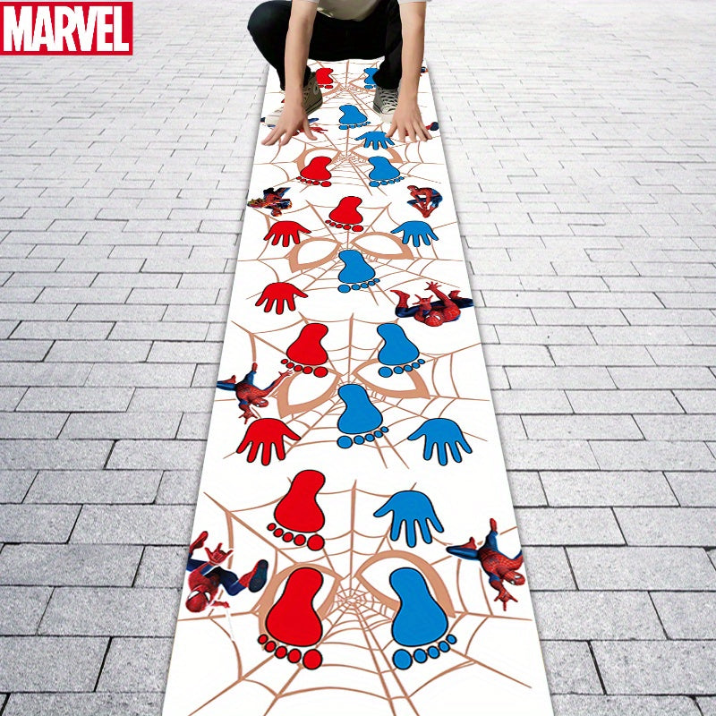 1pc MARVEL Spider-Man Theme Party Supplies, Team Building Activity Hand and Foot Entertainment Mat for Indoor/Outdoor Use - Suitable for Picnics Birthdays Weddings Housewarming Parties Valentine's Day New Year Christmas Gifts