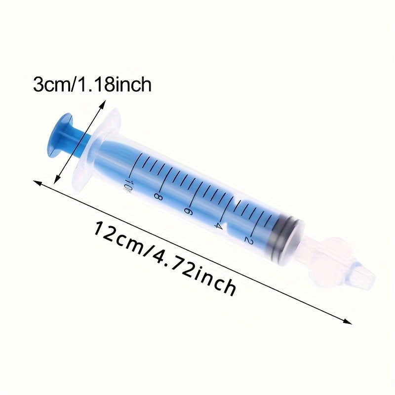 2pcs/set Baby Nasal Irrigations, 10ml Nasal Syringes, Baby Nasal Aspirators, Rhinitis Flushing Tools, Convenient Nasal Washing Devices