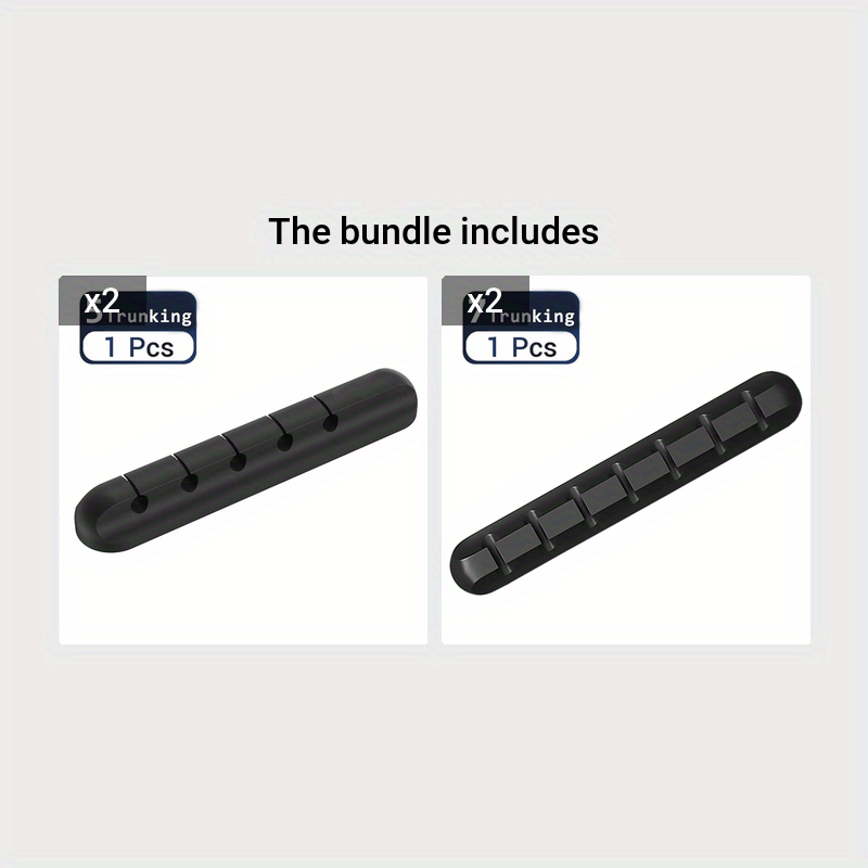 3/5/7 Holes, Multi-Functional Cable Organizer For Wire Slot, USB Cable Fixing Hub, Life Tools