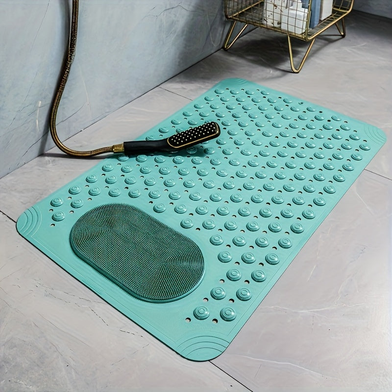 Available in 5 colors, bathroom anti-slip massage mat, hotel shower floor mat, toilet mat, shower bath rug, home massage pad