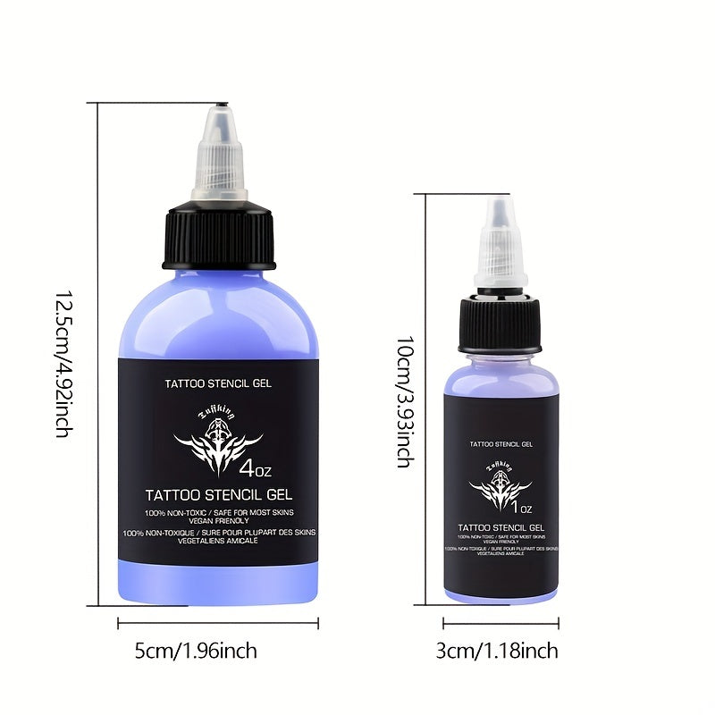 Tattoo Transfer Gel Tattoo Design Transfer Cream Gel, Professional Stencil Primer Tattoo Skin Solution Gel For Tattoo Supplies Accessories