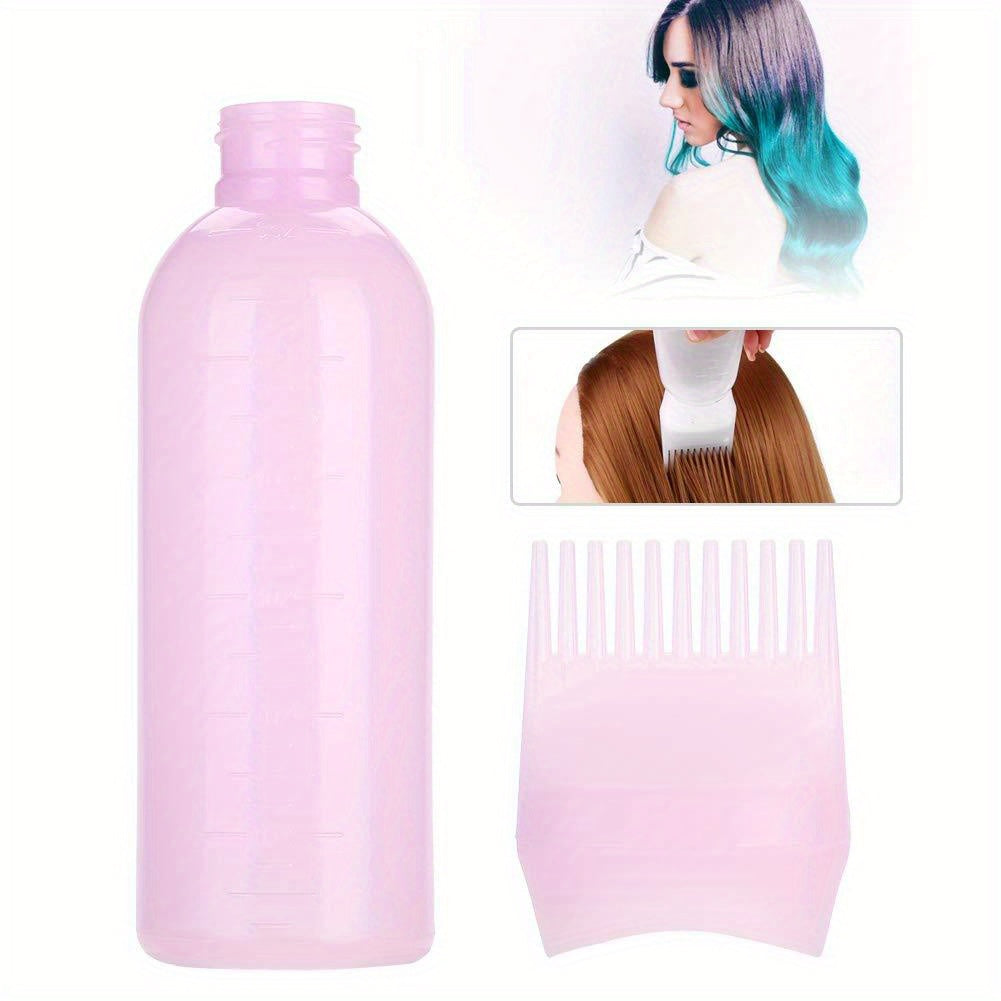 120ml Hair Dyeing Bottle with Comb Shampoo and Applicator Tool - Easy and Precise Hair Color Application