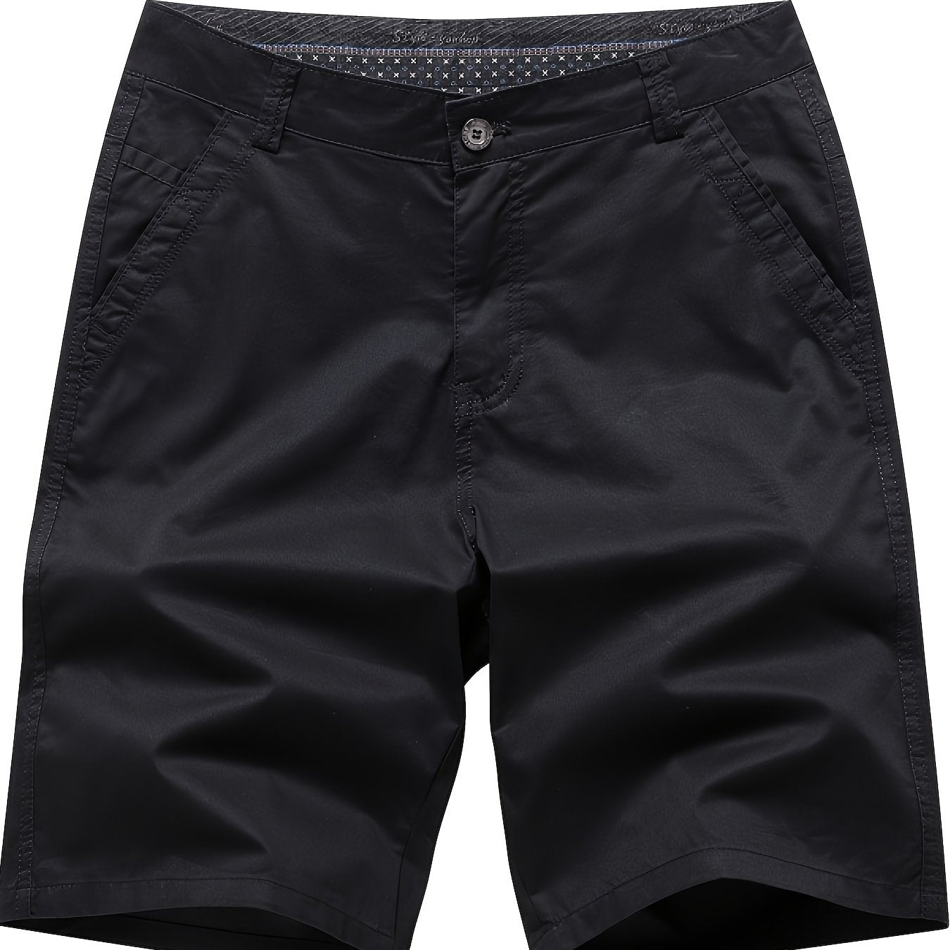 Men'S Loose-Fit Breathable Stretch Suit Shorts - Soft Light Beige-Friendly Fabric, Super Comfortable & Versatile for Work, Casual, Outdoor, and Leisure Activities, Perfect for Home, Fishing, and Gifts, Ideal to Size Up, Casua