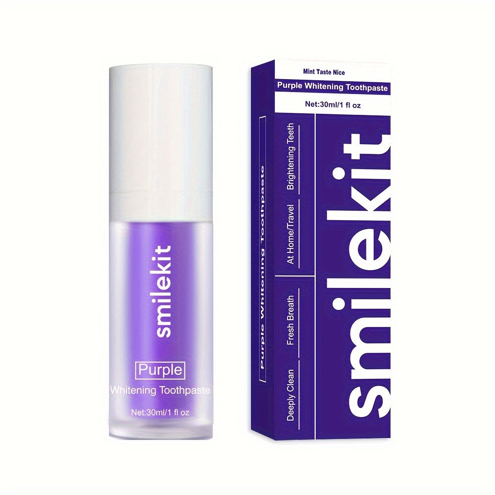 Purple Charm – Pasta de Dentes Roxa Branqueadora e Refrescante