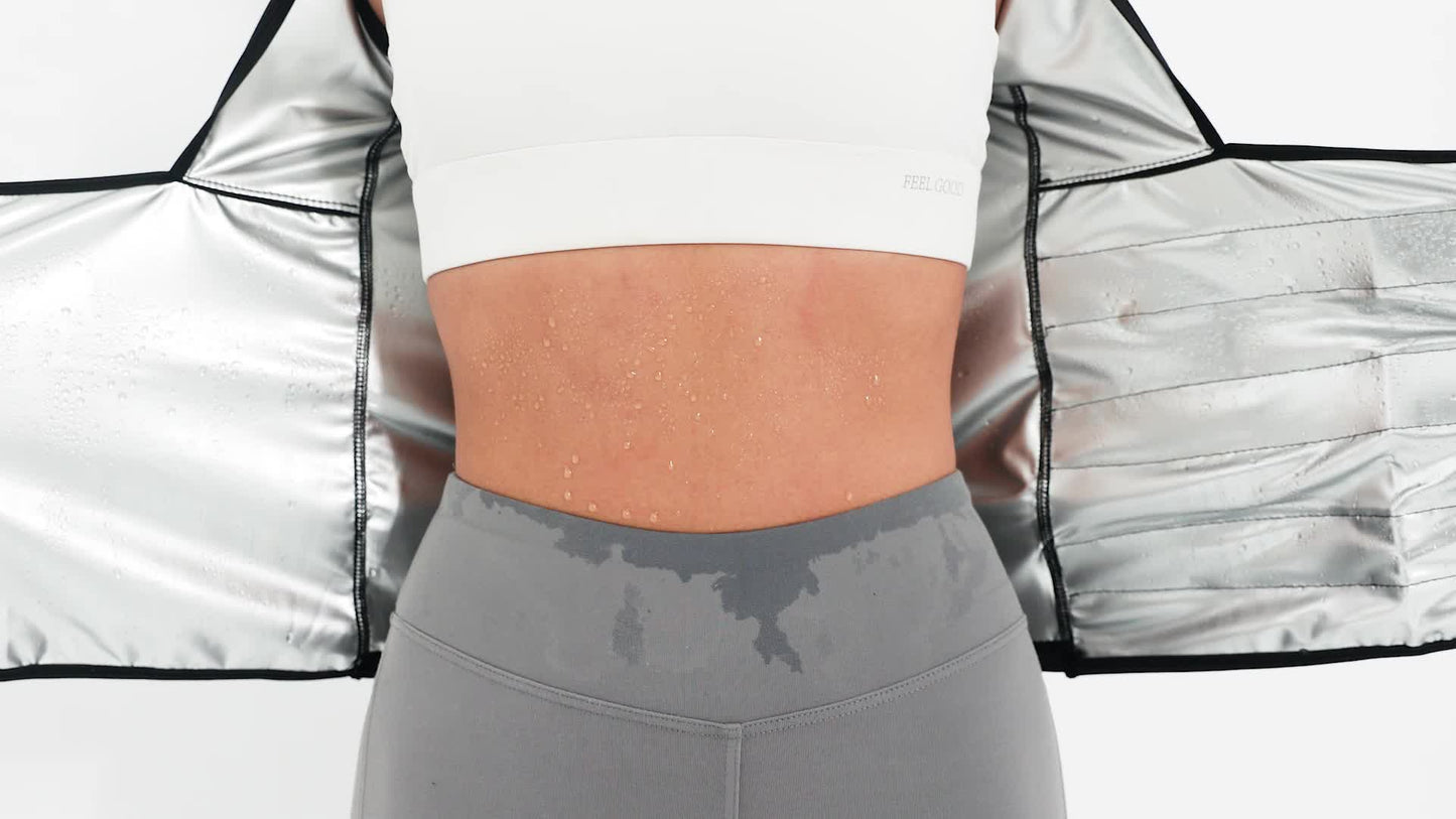 Sweat Sauna Stretchy Sports Vest: Slim Your Waist Instantly With This Body-Shaped Yoga Fitness Workout Waist Trainer For Women's Activewear!