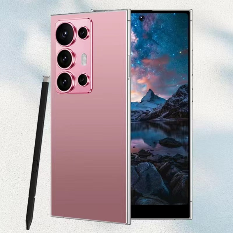 Super smart phone, 12+512GB unlocked version, equipped with Android system, and featuring a built-in stylus.