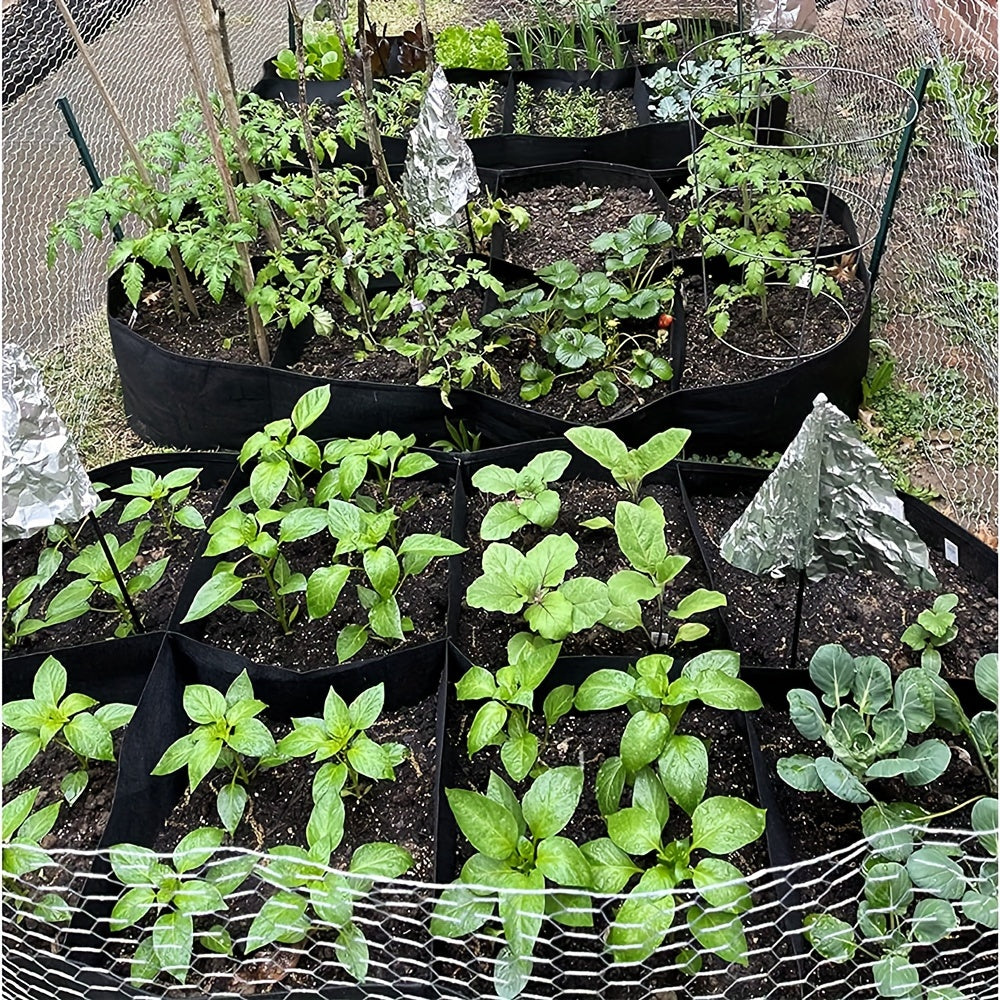 1 Pack, Garden Bed 121.92 X 60.96 X 30.48cm Fabric Planter Yard Garden Box Outdoor Rectangle Large Planter Bag For Plant, Potato, Tomato, Flower, Vegetable, Herbs, Fruits