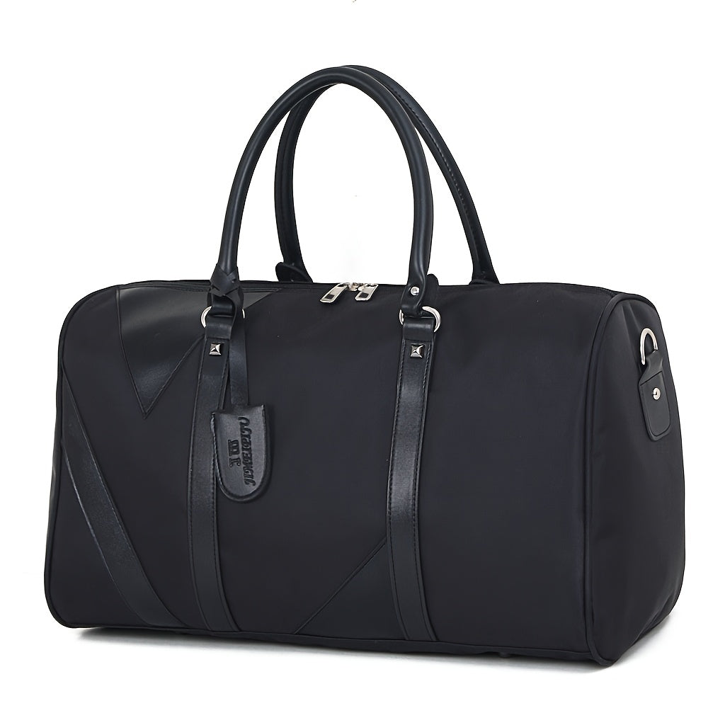 2 opções de cores para bolsa de viagem para homem, bolsa de negócios grande para viagens curtas, bolsa a tiracolo de senhora para ginásio.