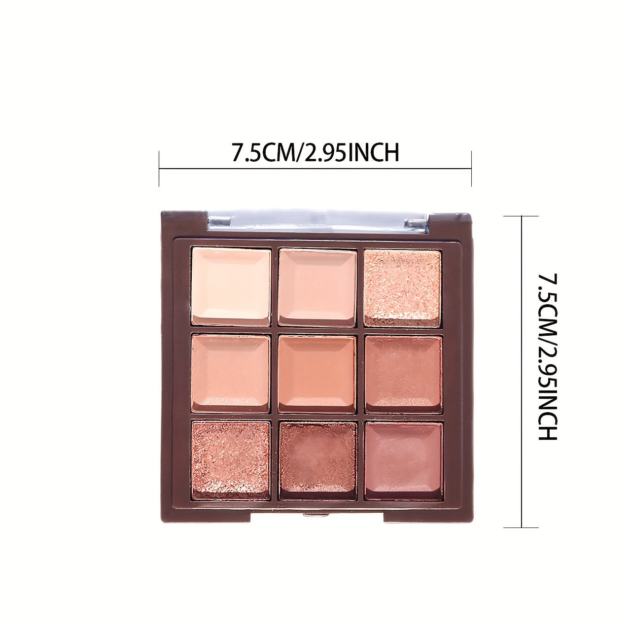 Paleta de Sombras 9 Cores Chocolate