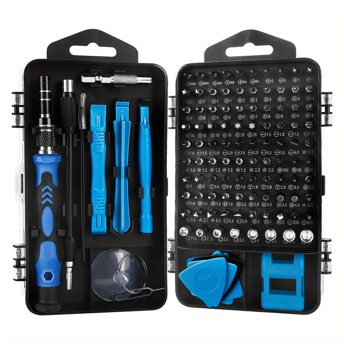 117 In 1 Precision Screwdriver Set, Electronics Magnetic Repair Tool Kit With Case For Repair Computer, IPhone, PC, Cellphone, Laptop, Switch, PS4, Game Console, Watch, Glasses Etc