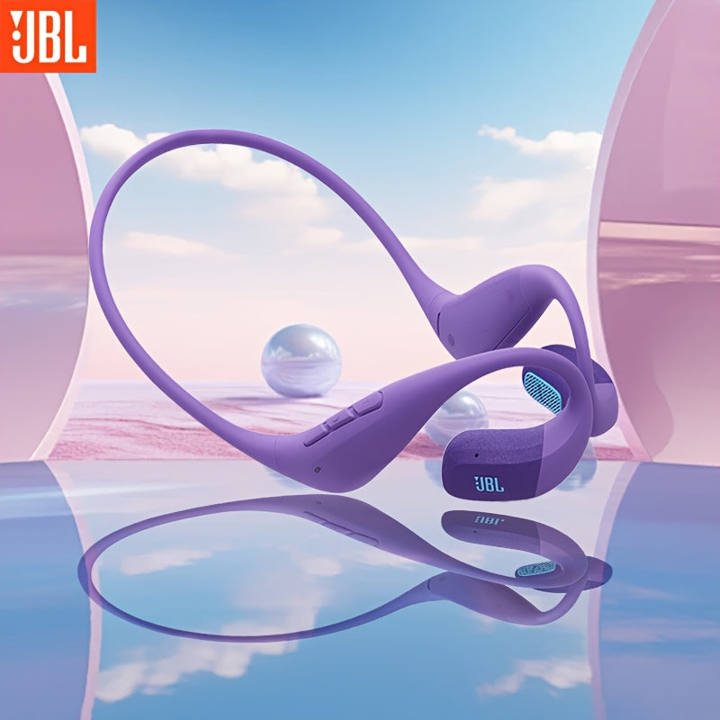 JBL PACE True Wireless Open-fit Sports Earphones, ear-hook style for running and exercise, ultra-long battery life, essential for outdoor hiking and travel, comfortable to wear, built-in microphone, enhanced bass headphones,