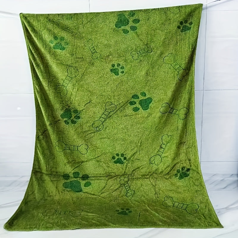 Ultra-Absorbent Microfiber Pet Bath Towel For Dogs & Cats, 69.85cm X 99.06cm, Lint-Free, Quick Dry