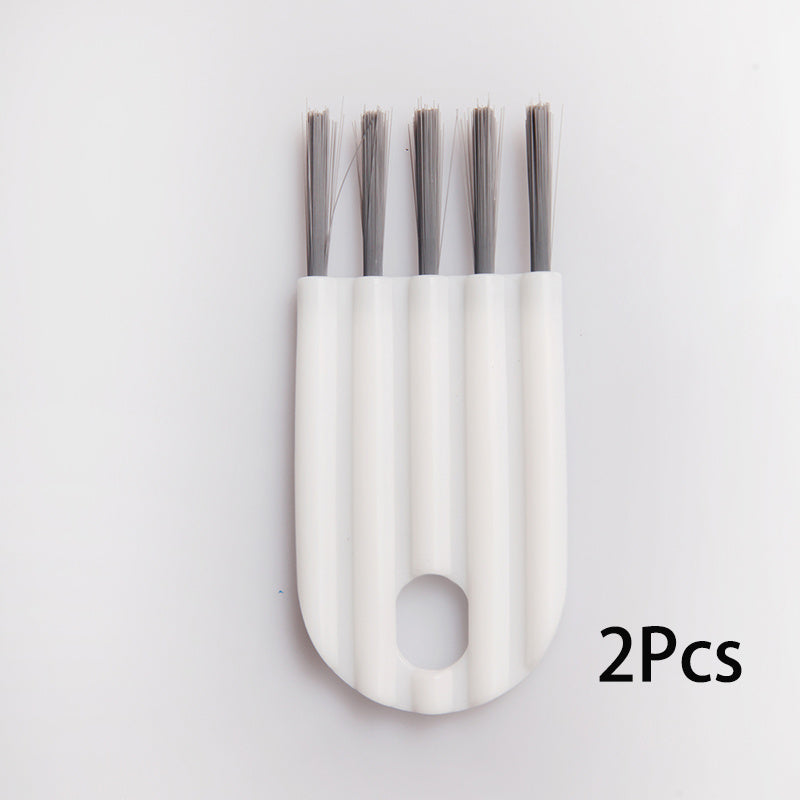1/2pcs, Mini Cleaning Brush, Crevice Cleaning Soft Brush, Keyboard Cleaner, Keyboard Cleaning Brushes, Mini Cup Glass Cover Cleaning Brush, Bottle Cleaning Brush, Multifunctional Computer Cleaning Tool, Edge And Crevice Clean