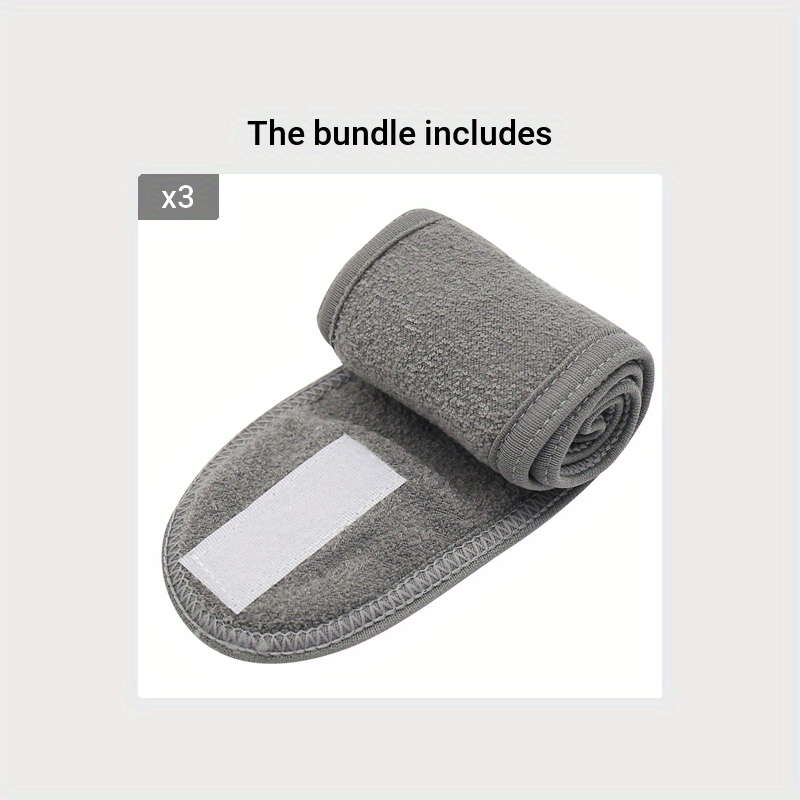 Solid Color Headband Adjustable Wide Hair Band Yoga Spa Bath Shower Makeup Wash Face Cosmetic Headband For Women Make Up Accessories