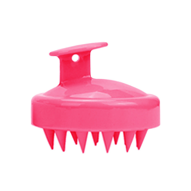 Soft Silicone Bristles Hair Care Head Brush - Massage & Exfoliate Your Scalp for a Healthy, Dandruff-Free Look!