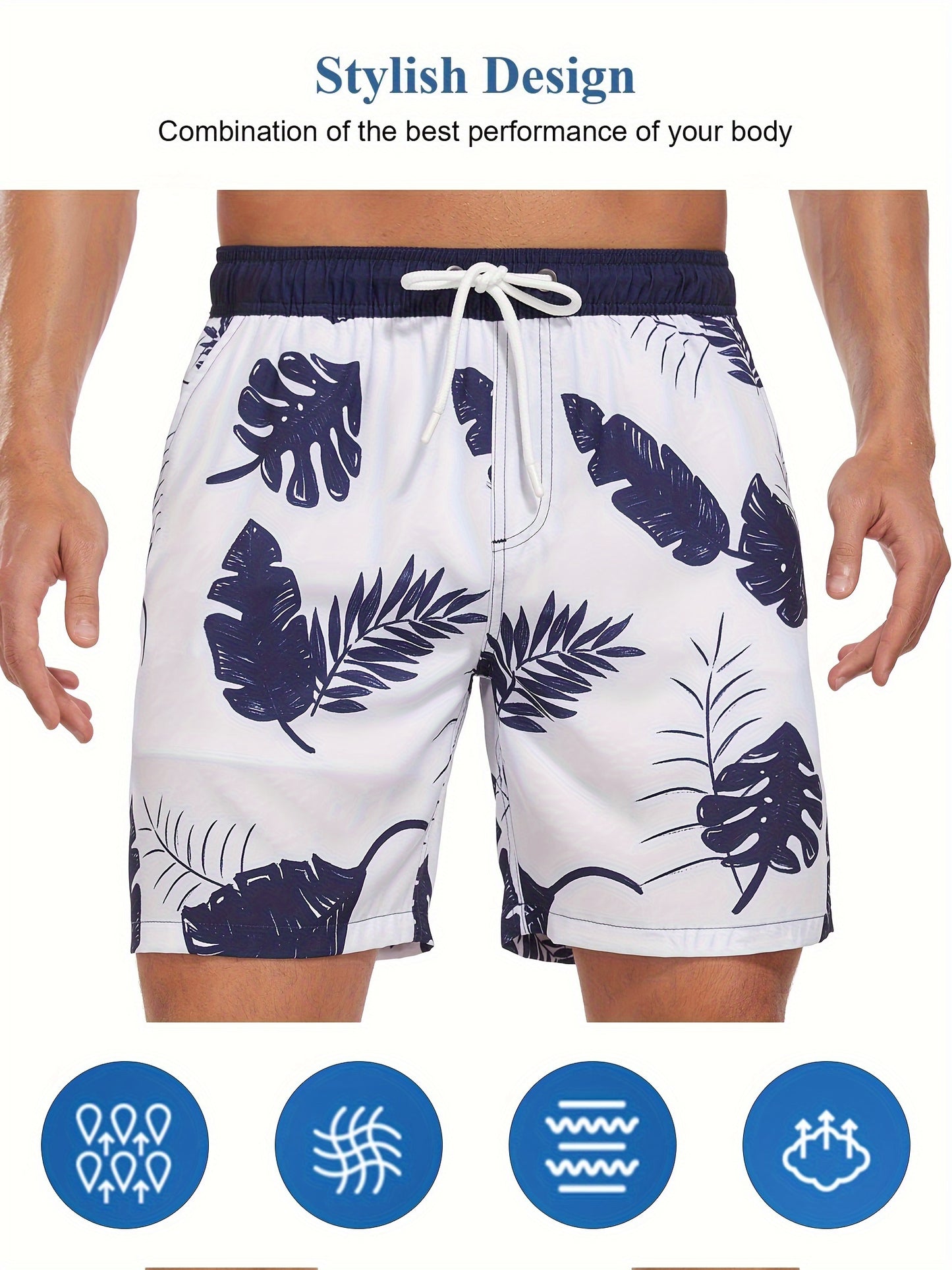 Men'S Quick-Dry Beach Shorts