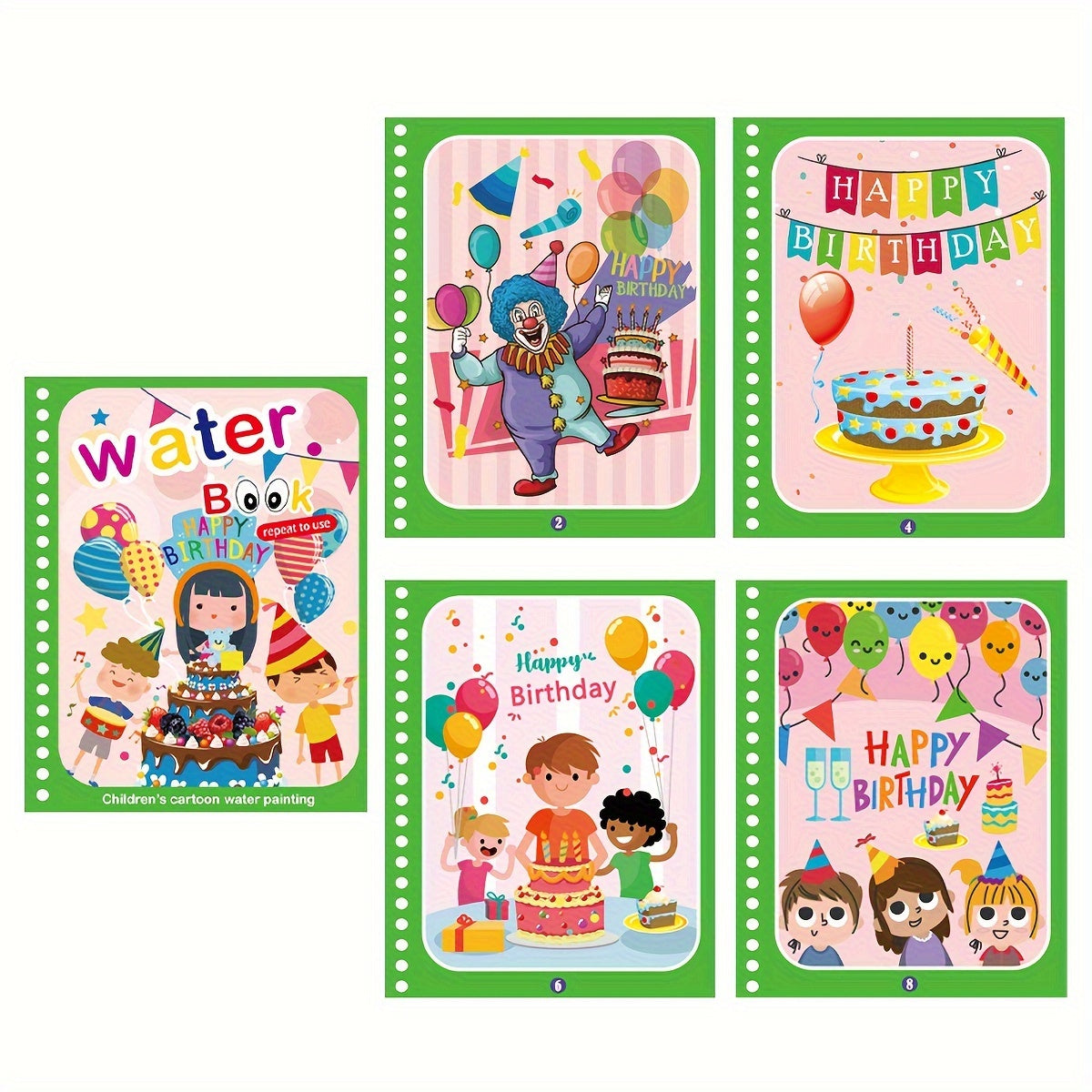 1pc Reusable Coloring Book Drawing Book Painting Drawing Toys Toys For Christmas Halloween Gifts Easter Gift