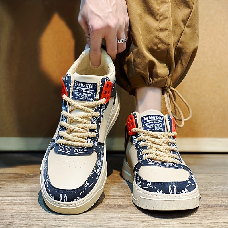 Men's Sneakers Trendy Lightweight Comfy Walking Skate Shoes Spring Summer Autumn And Winter, For Halloween