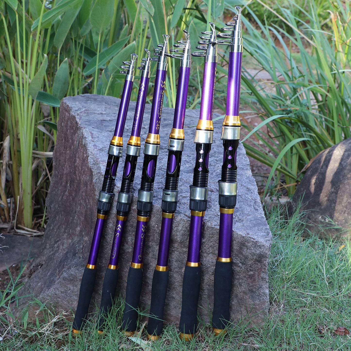 Sougayilang Telescopic Fishing Rod: Portable & Compact Design For Saltwater Fishing On The Go!