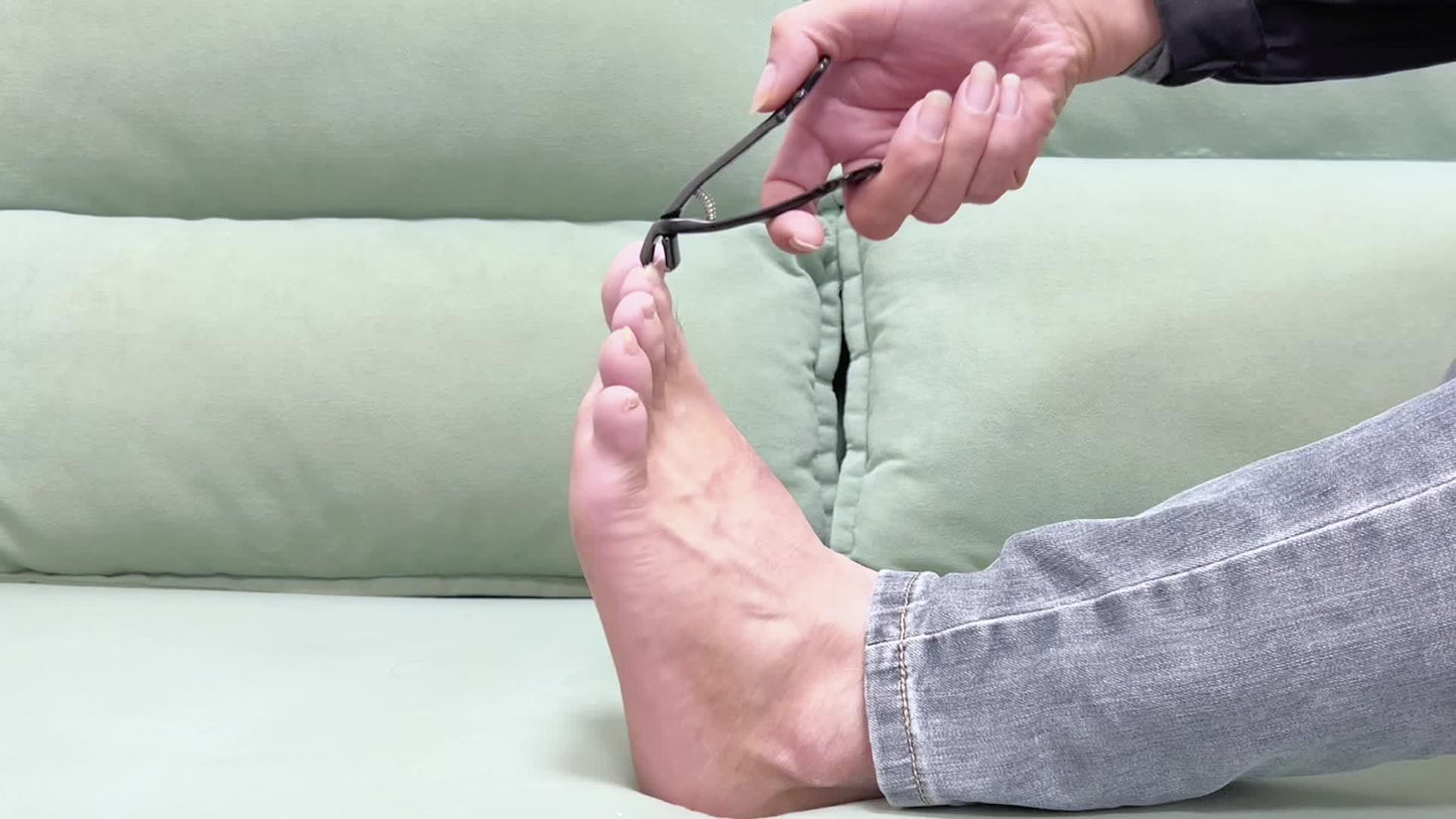 Kit com 6 Cortadores de Unhas Resistentes, Lâmina Curva Inclinada para Unhas Encravadas e Unhas das Mãos, com Mandíbula Larga, Cabo Longo, Lâmina Curva e Design à Prova de Salpicos, Cortadores de Unhas Angulados para Idosos, Homens e Mulheres