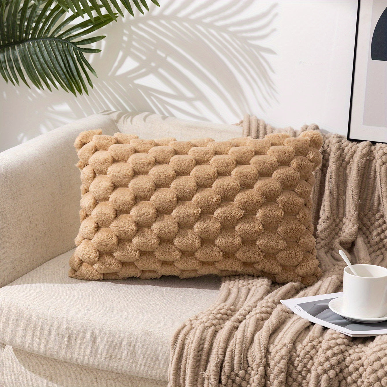 1pc, Square Cushion Cover, Zipper Single-sided Printed Pillowcase, Home Decor, Room Decor, Living Decor, Bedroom Decor (pillow Core Is Not Included)