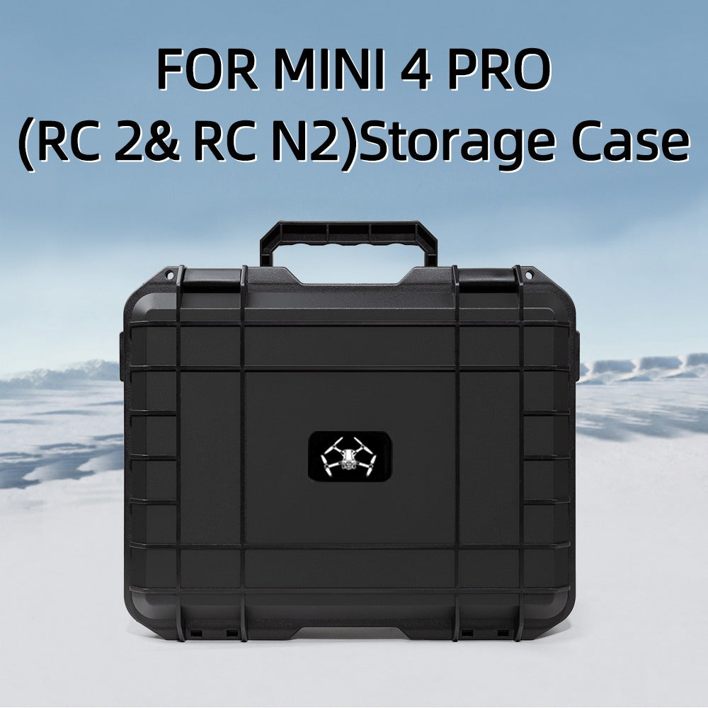 Protective Carrying Case for DJI Mini 3/4 And Mini 3/4 Pro, Featuring a Non-Slip Handle for Easy Lifting And a Reinforced Lock