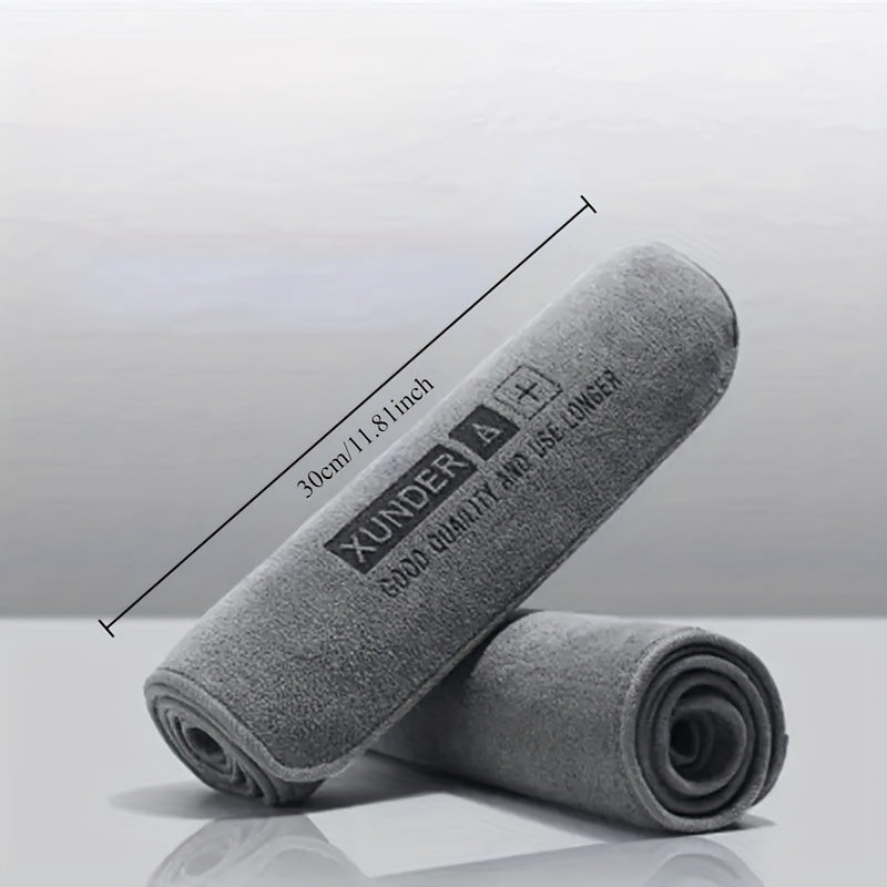 5/2pcs Luxury Microfiber Car Washing Towel, Soft Drying Cloth for Car Body with Double Layer of Thickened and Highly Absorbent Plush