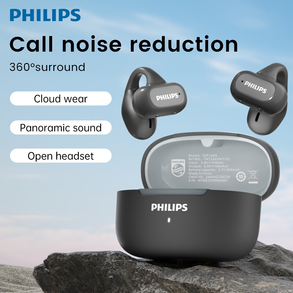 New Philips BT5.4 Premium TWS Ear Buds - Wireless In Ear Headphones for iPhone & Android - Perfect Gift for Men & Women! TAT2469