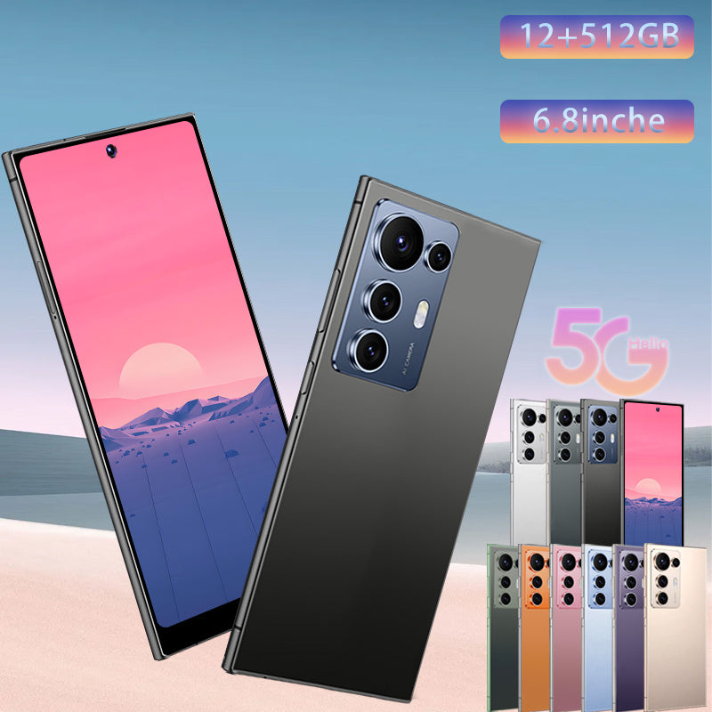 The S25 Ultra 2025 Is The Latest Unlocked Smartphone. It Comes with a Touch Pen, a 6.8-Inch High-Definition Screen, Android 14 Operating System, 12+512GB Storage Capacity, Dual SIM Dual Standby/Gps System, Dual Camera Configu
