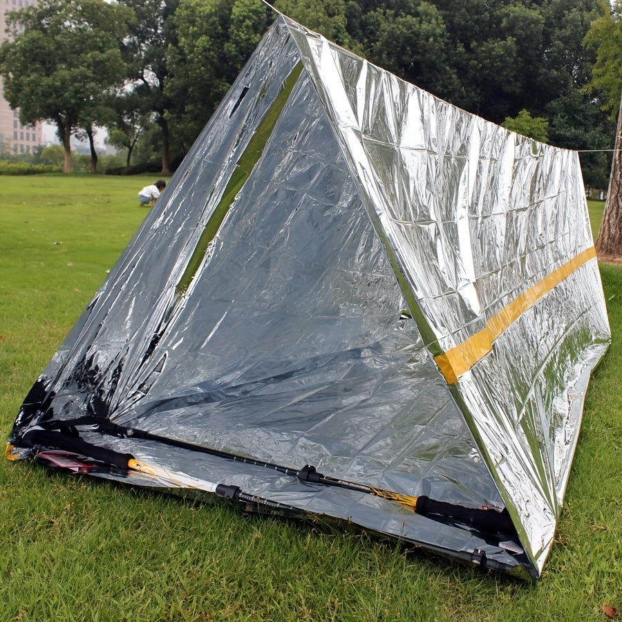 1PC Emergency Shelter Waterproof Thermal Blanket Rescue Survival Kit SOS Sleeping Bag Survival Emergency Tent Outdoor Equipment