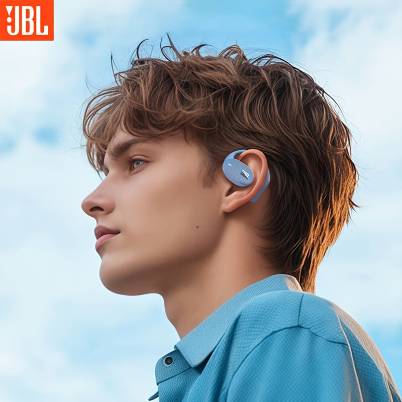 JBL Sense Lite sound circle, open wireless headphones, non-bone conduction sports running exercise travel hanging ear type non-clip ear headset, long-term wear, ultra-long battery life, enhanced bass, sound quality and clear