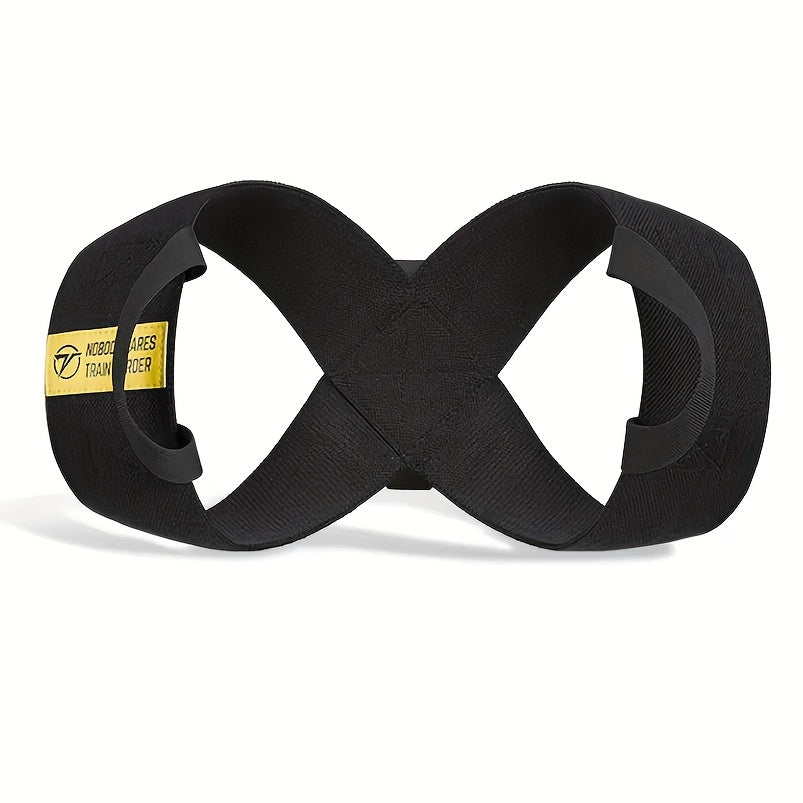 1pc Men's & Women's Posture Corrector Back Brace - Adjustable Spinal Belt with Lumbar & Upper Back, for Scoliosis,, Daily Use & Physical (Black, Comfortable Fit)