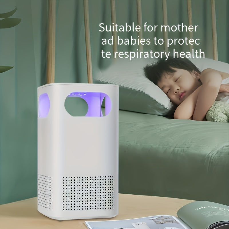 1pc Smart Anion Air Purifier - USB Powered, Low Voltage Operation, Haze & Dust Removal, Fresh Air for Home & Office Use