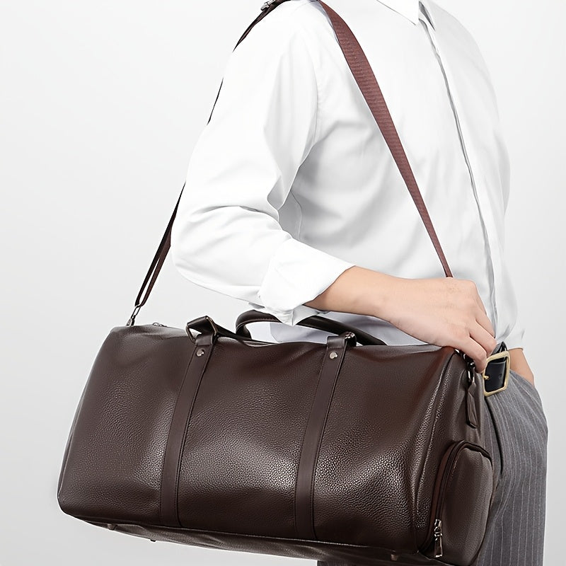 Men'S Travel Backpack, Fashionable, Multi-Functional, Yoga Bag, Single Shoulder Sling Bag, Hand Wash or Professional Dry Clean, Adjustable Strap, for Vacation, Leisure Travel
