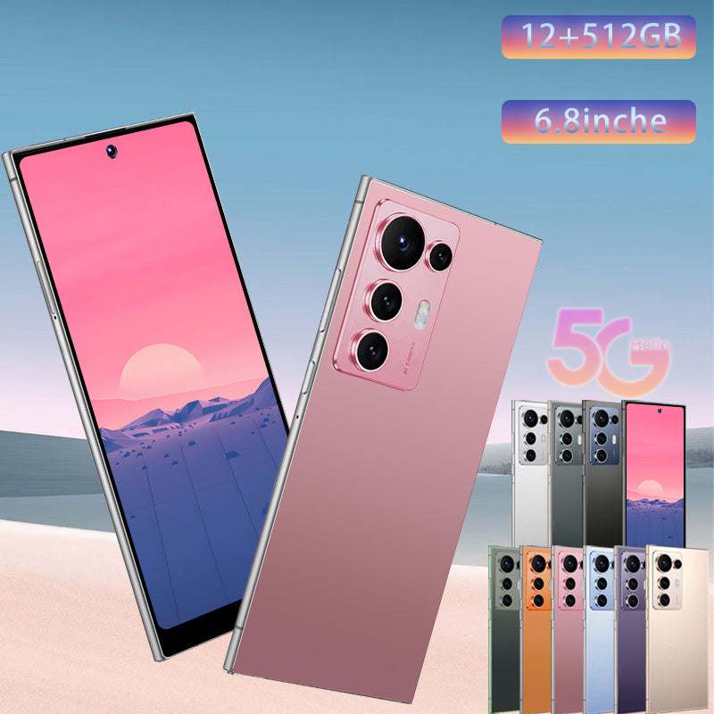 The S25 Ultra 2025 Is The Latest Unlocked Smartphone. It Comes with a Touch Pen, a 6.8-Inch High-Definition Screen, Android 14 Operating System, 12+512GB Storage Capacity, Dual SIM Dual Standby/Gps System, Dual Camera Configu