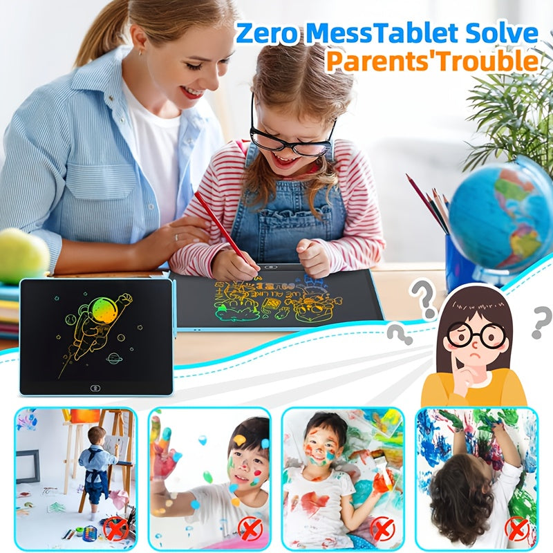 16inch LCD Writing Tablet for Kids Adults,Colorful Drawing Pad Doodle Board School Supplies Christmas Gifts Toys for Girls Boys Old Girl Boy Birthday Gift