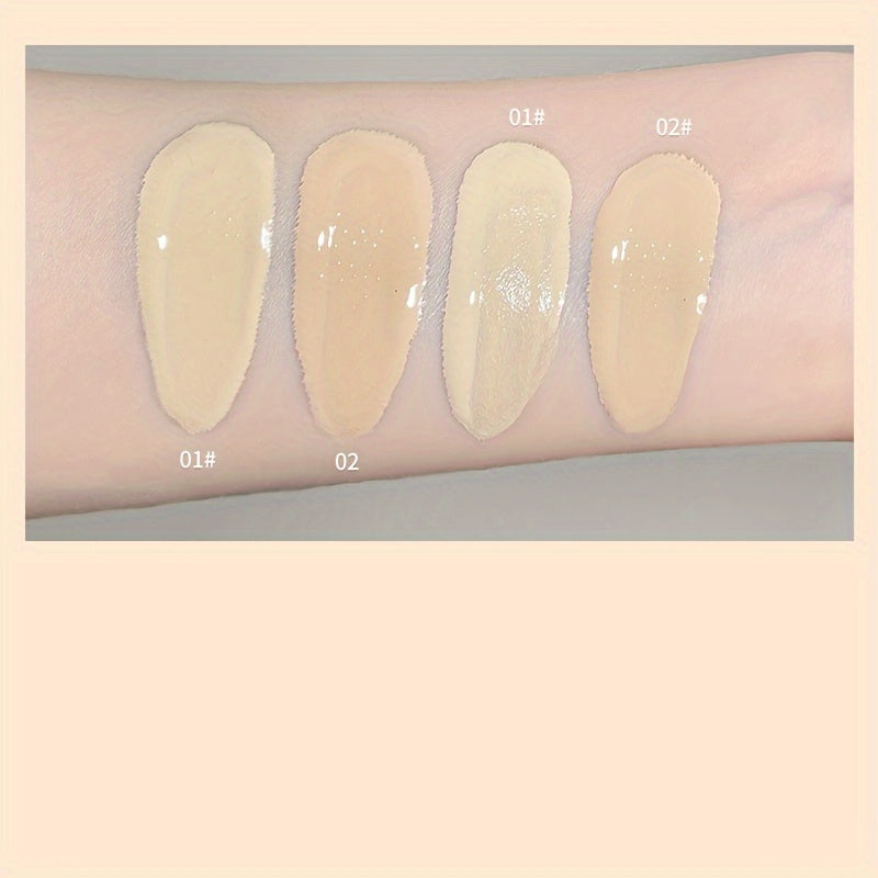 Moisturizing Liquid Foundation Creamy Skin Long Lasting Soft Misty Version Full Coverage Even Skin Tone Foundation Cream